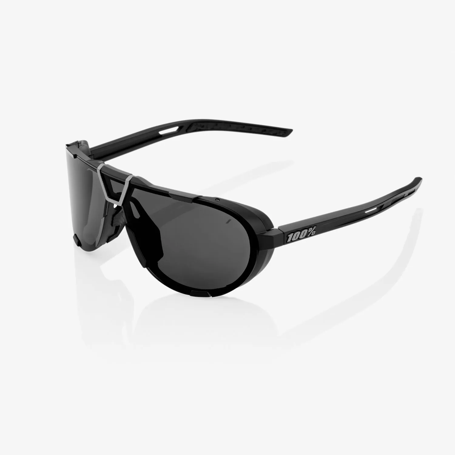 100% WESTCRAFT - Matte Black - Smoke Lens