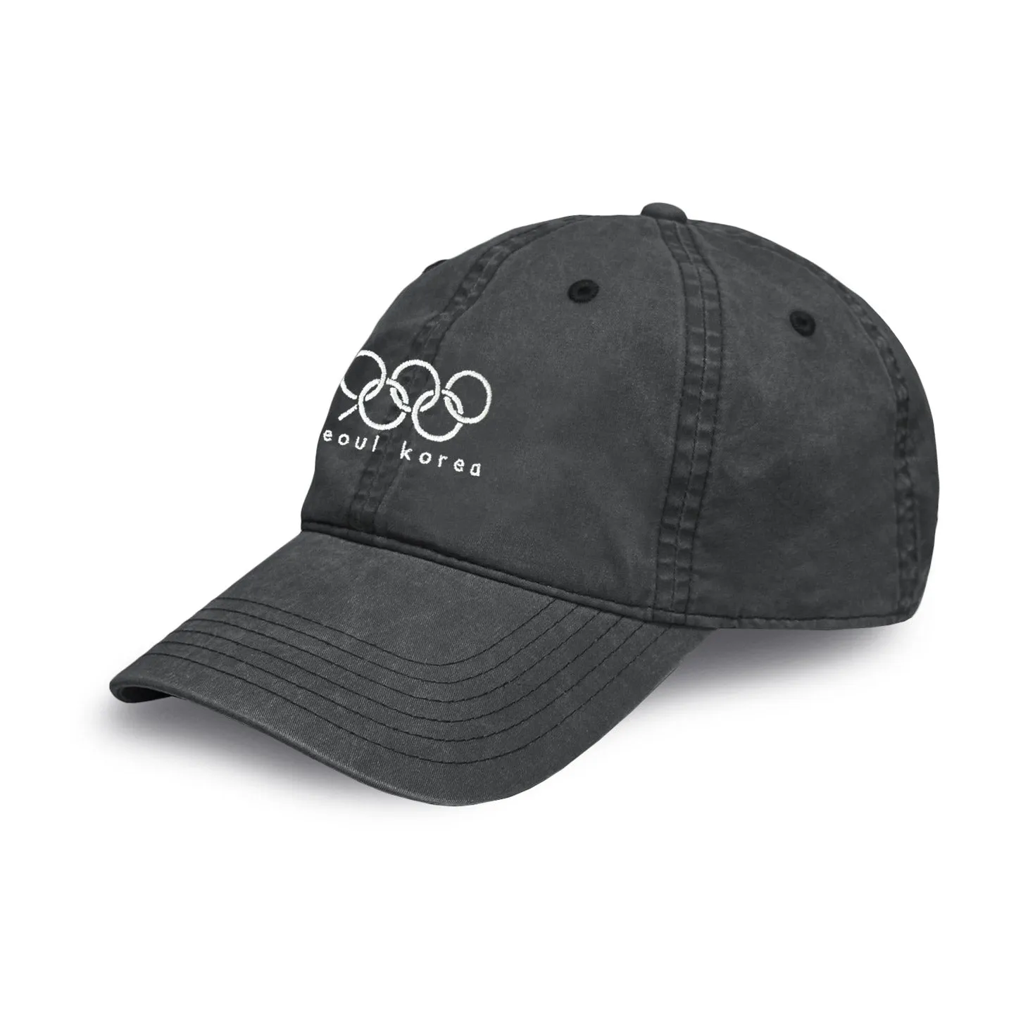 1988 SEOUL DAD HAT (WASHED BLACK)