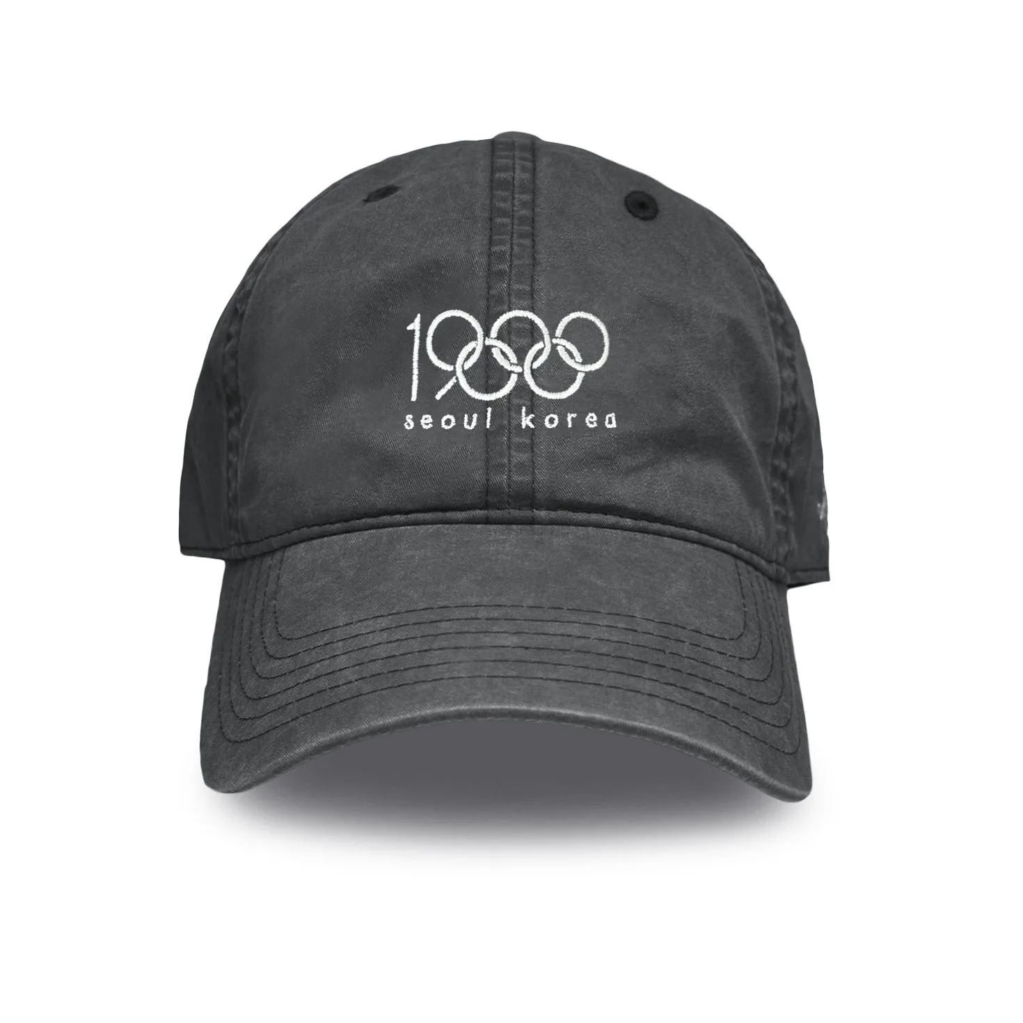 1988 SEOUL DAD HAT (WASHED BLACK)