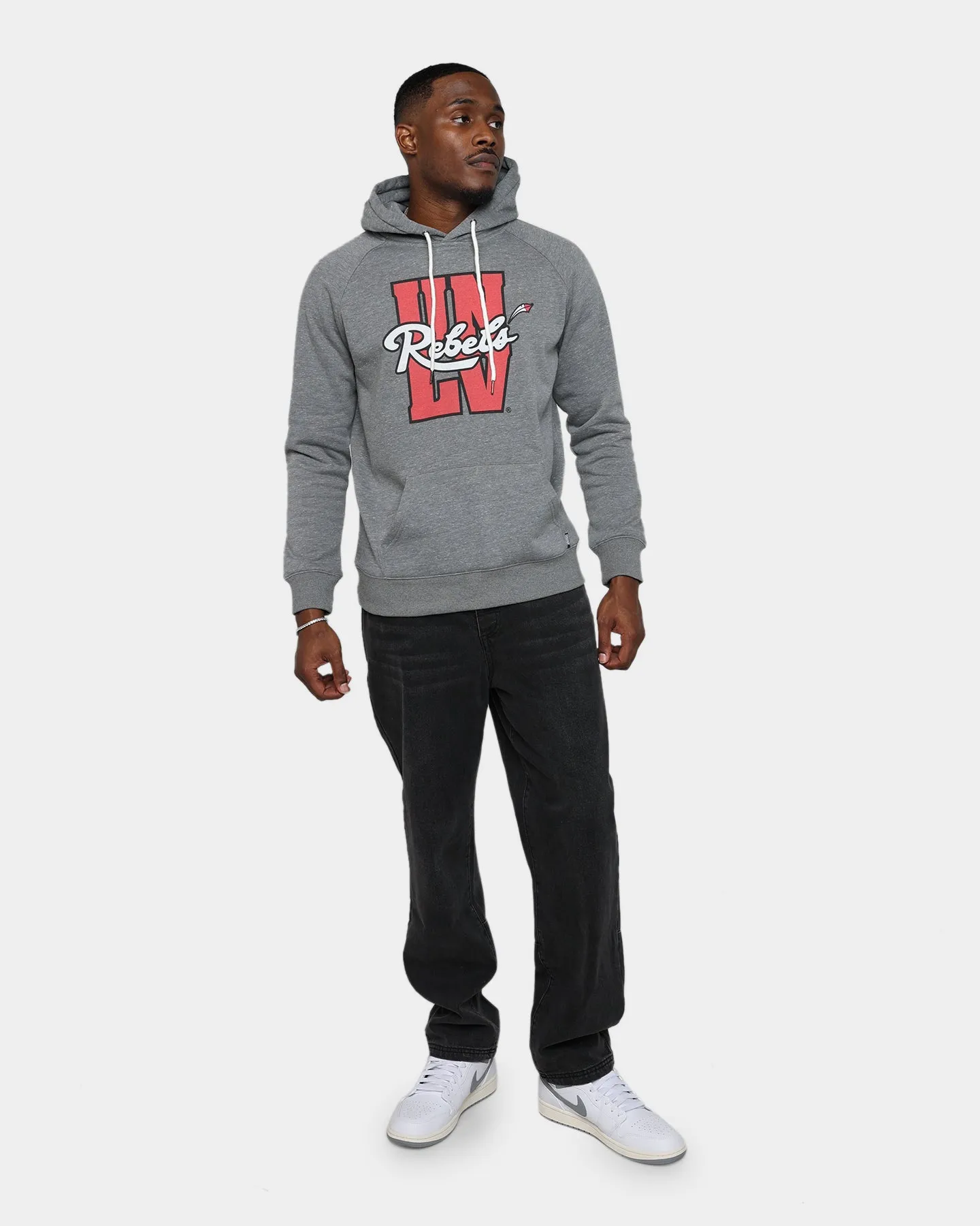 19Nine University of Nevada Las Vegas Rebels Hoodie Grey