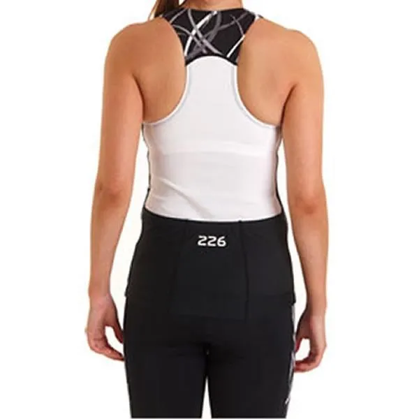 226 SUPPORT SINGLET 2012 WOMENS ORCA - BLACK/ CASTLE ROCK