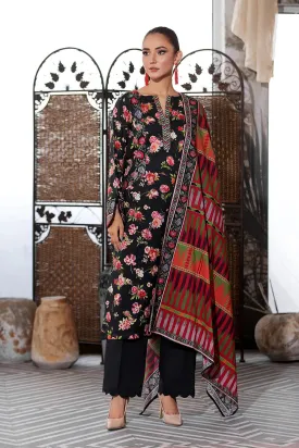 2PC Unstitched Printed Lawn Shirt and Dupatta KSD-2660