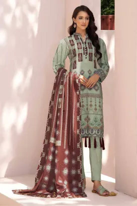 3 Pcs Unstitched Khaddar Suit KKH-2196