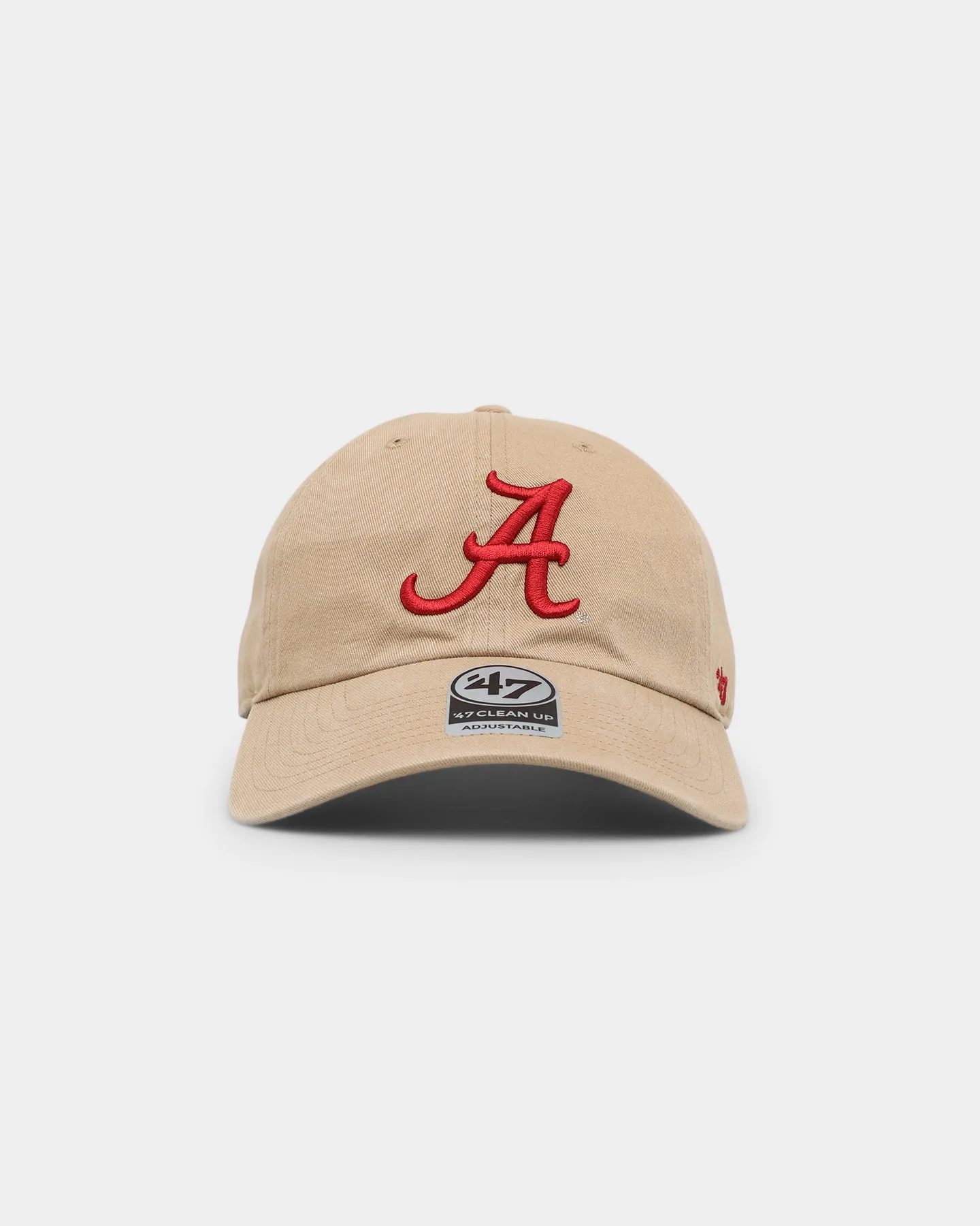 47 Brand Alabama Crimson '47 Clean Up Strapback Khaki