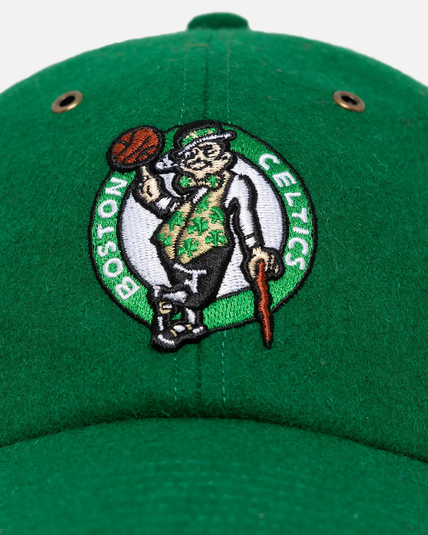 47 Brand Boston Celtics Wooly Clean Up Strapback Kelly