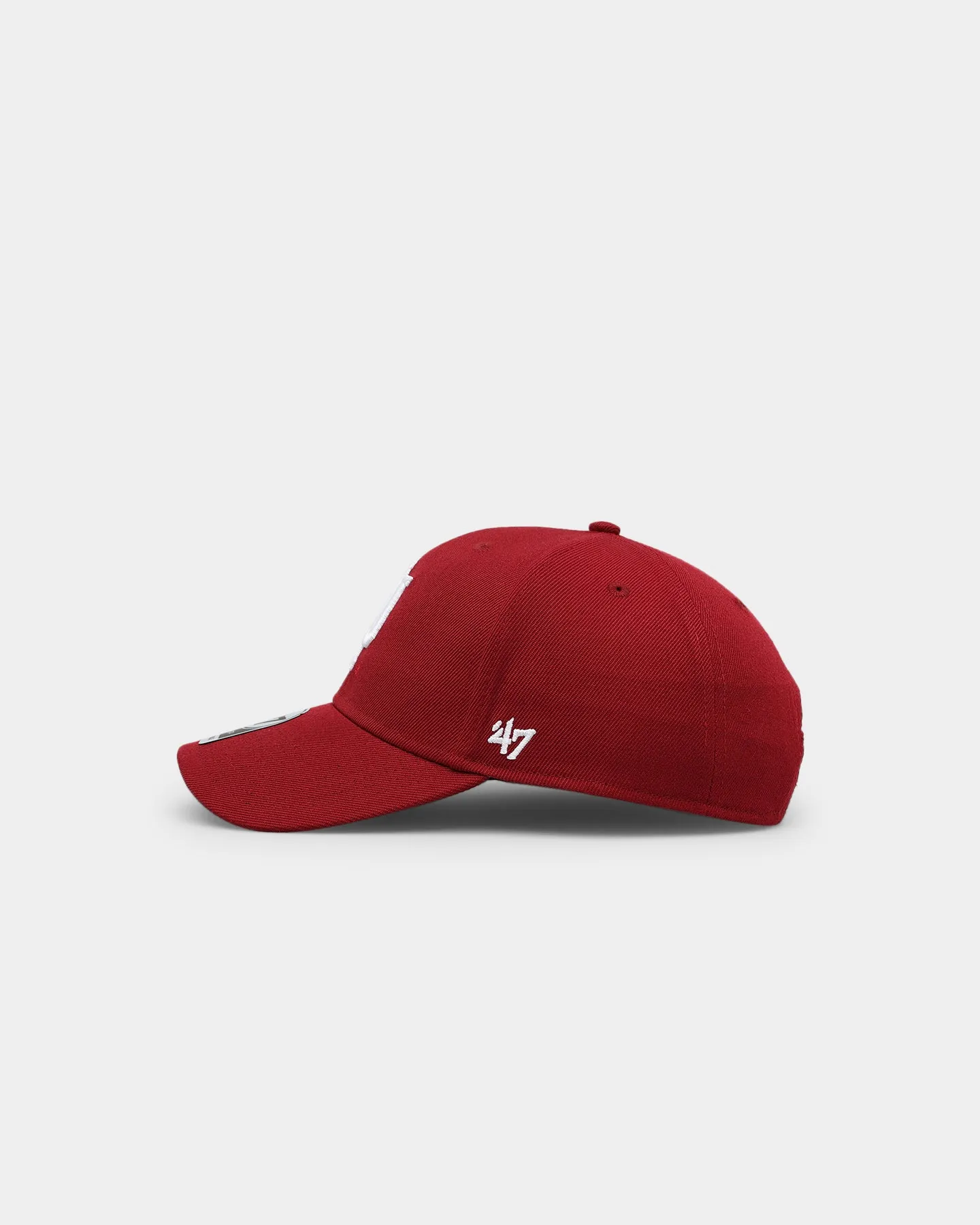 47 Brand Indiana Hoosiers '47 MVP Strapback Dark Red