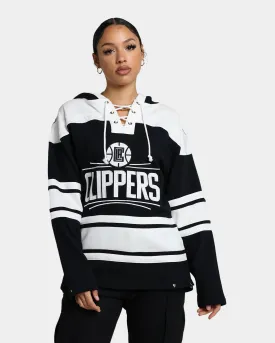 47 Brand LA Clippers Superior Lacer Hoodie Jet Black