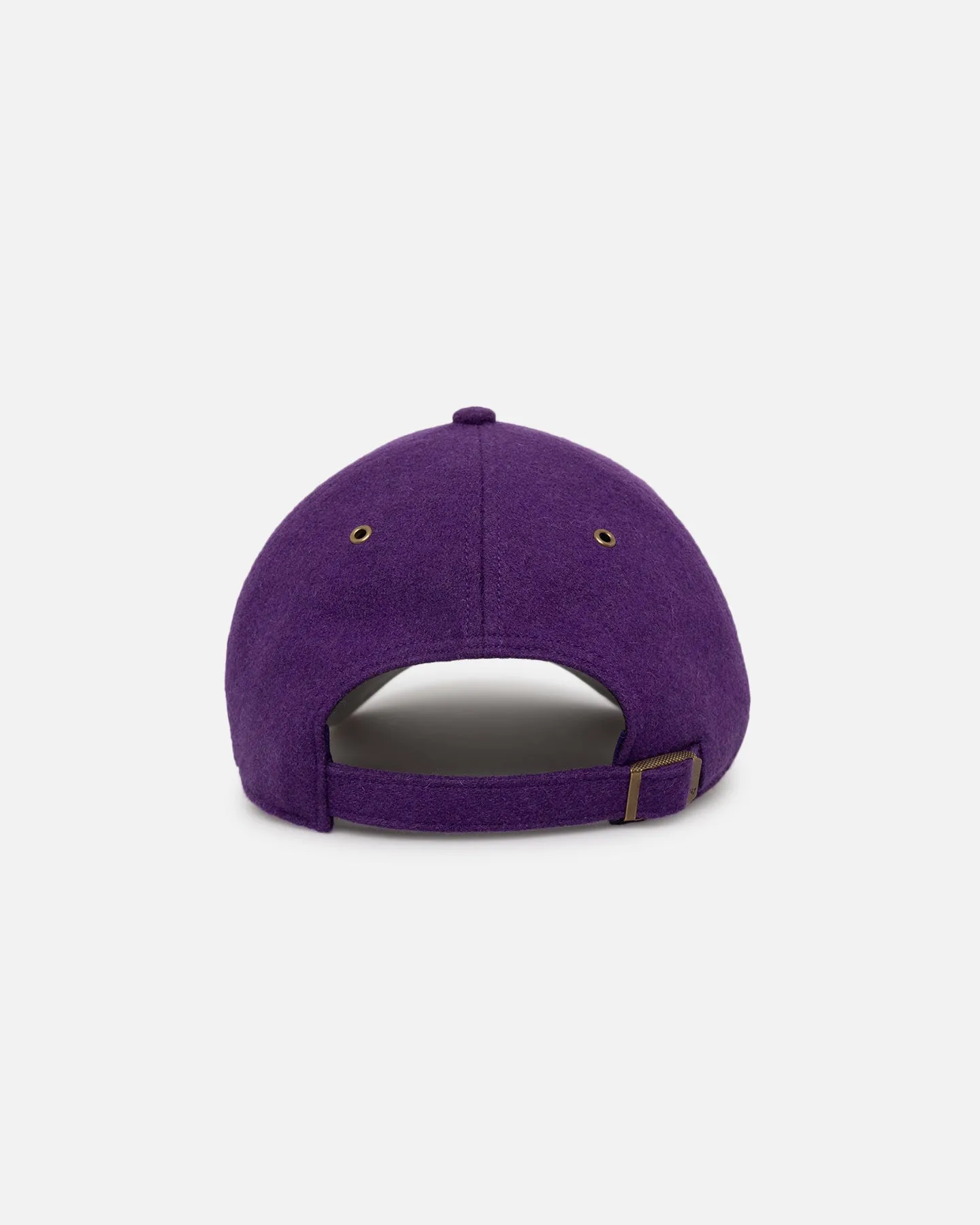 47 Brand Los Angeles Lakers Wooly Clean Up Strapback Purple