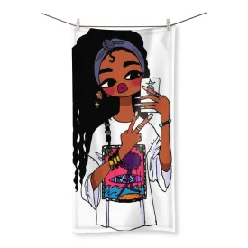 Afrogirl Beach Towel