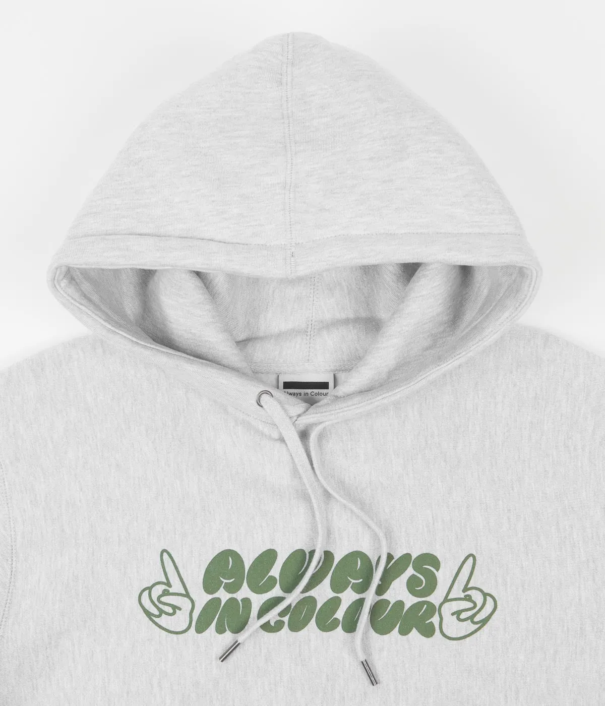 Always in Colour Hands Hoodie - Grey Heather