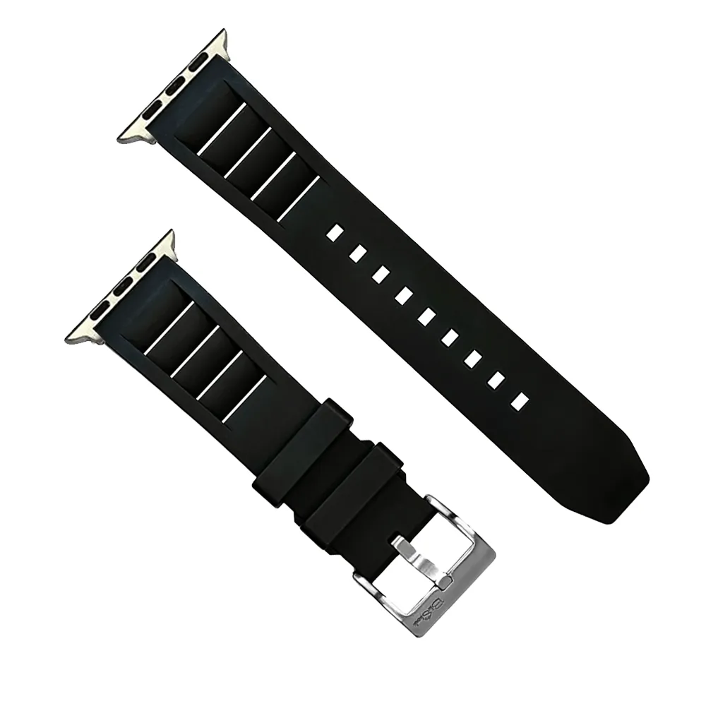 Apple Band - Shark Gill Rubber - Black