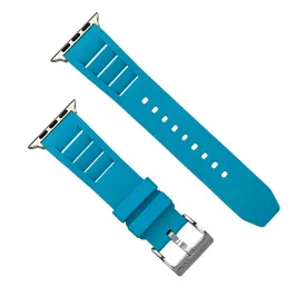 Apple Band - Shark Gill Rubber - BluShark Blue