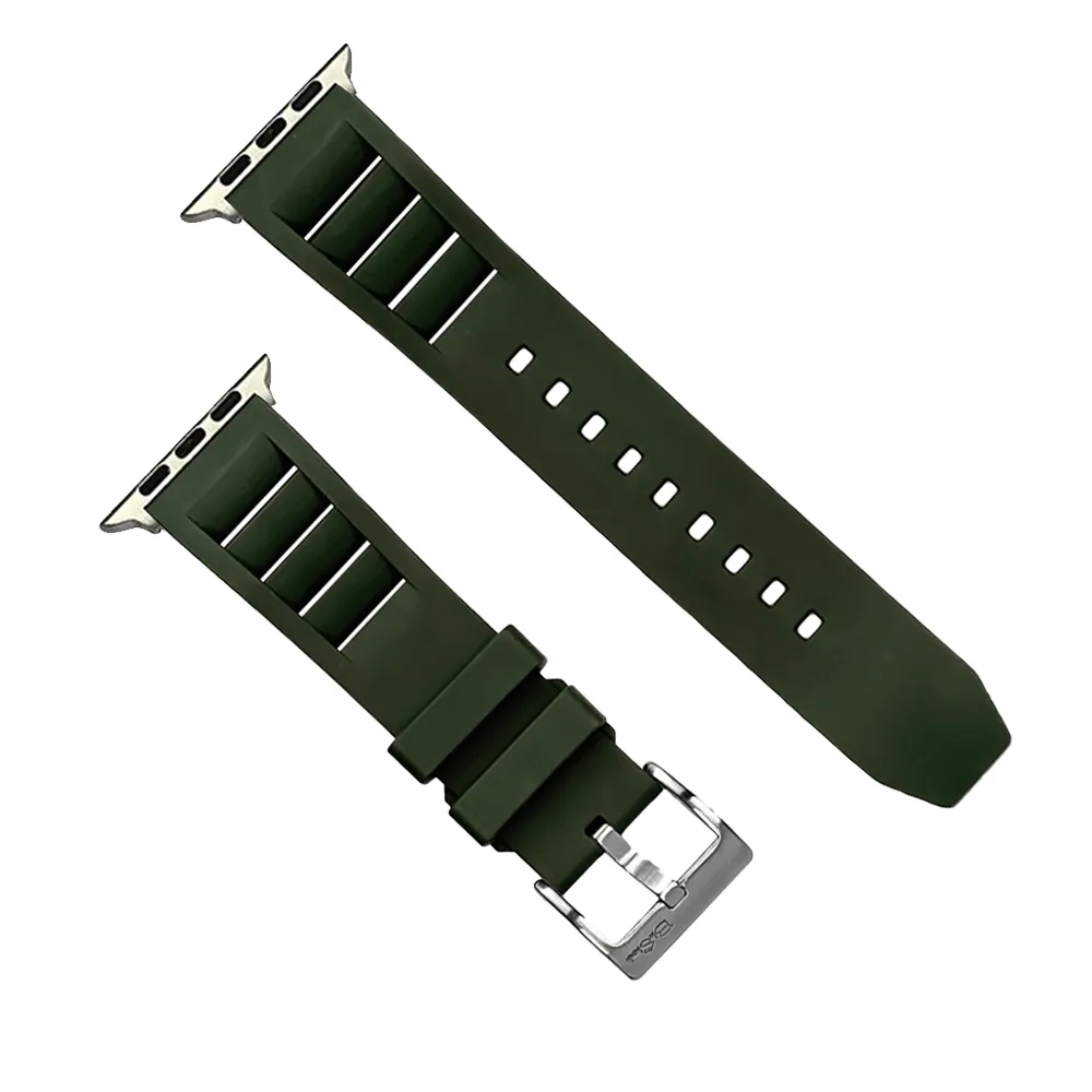 Apple Band - Shark Gill Rubber - Green