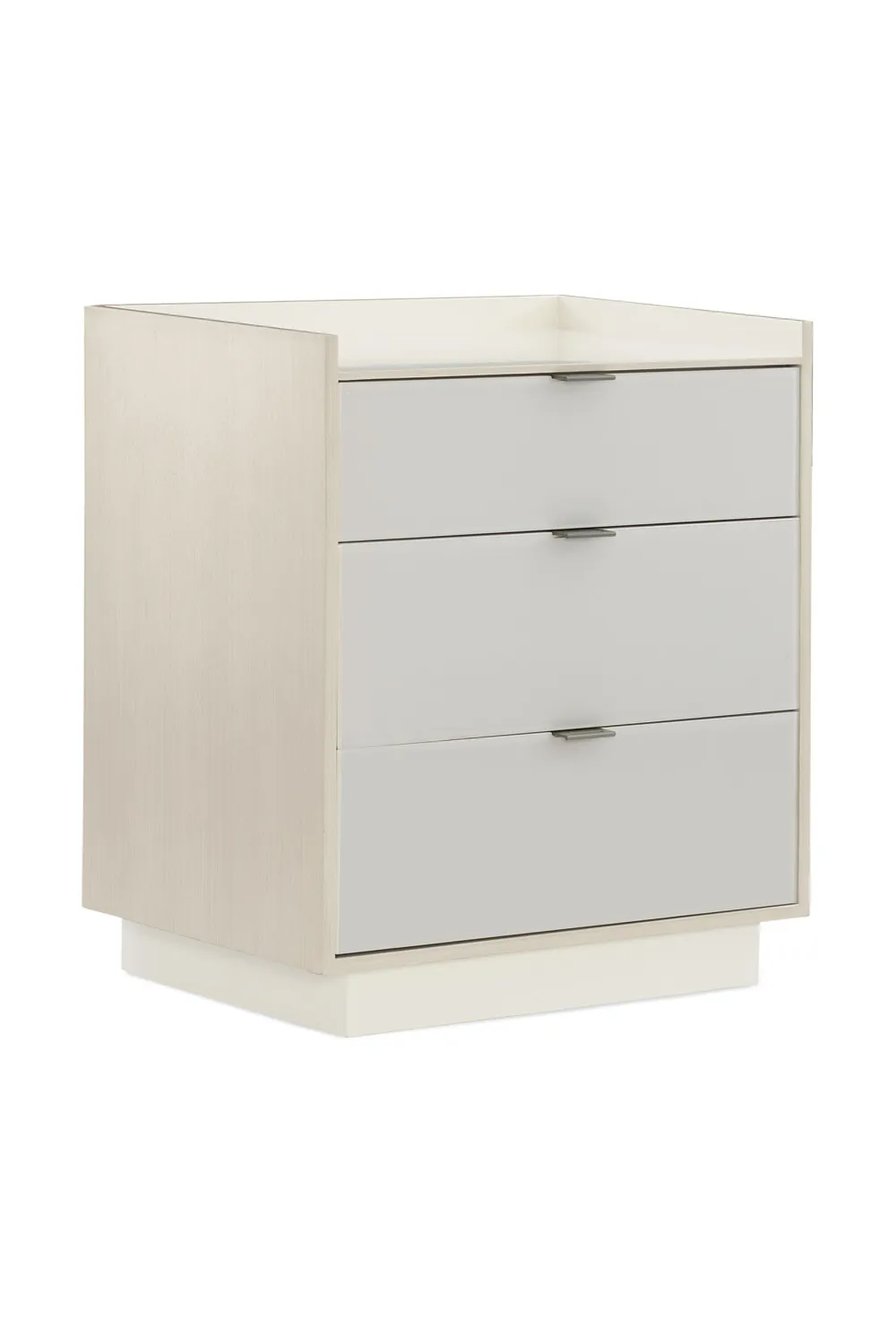 Ash Taupe Modern Nightstand | Caracole Expressions