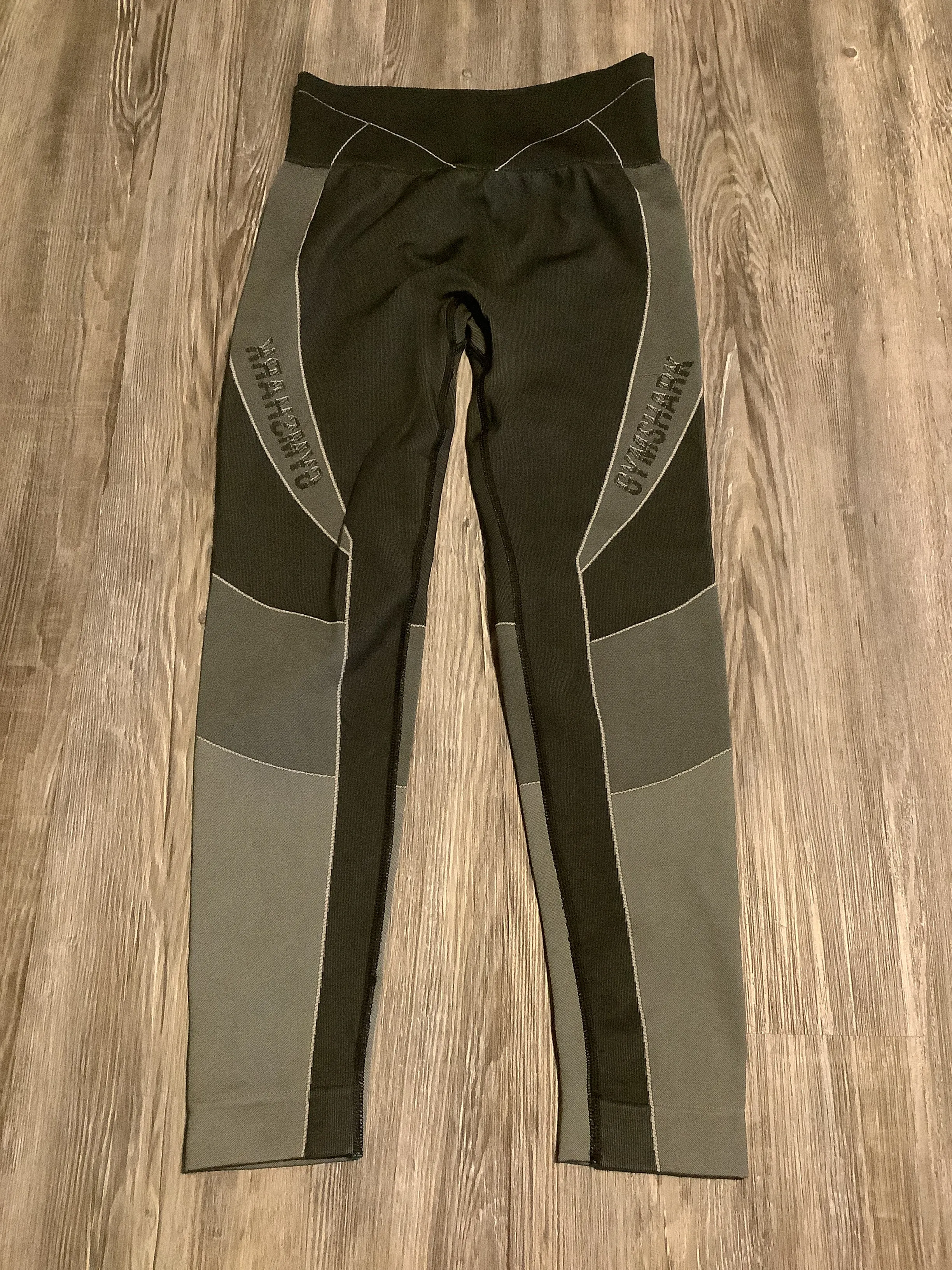 Athletic Leggings By Gym Shark In Grey, Size: S