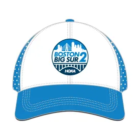 B2BS Trucker - Running Tech- White- Boston 2 Big Sur