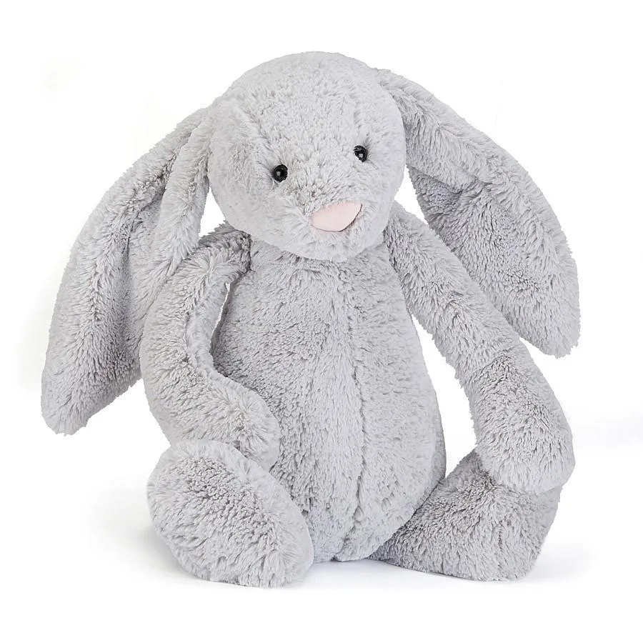 Bashful Bunny Gray Med Jellycat