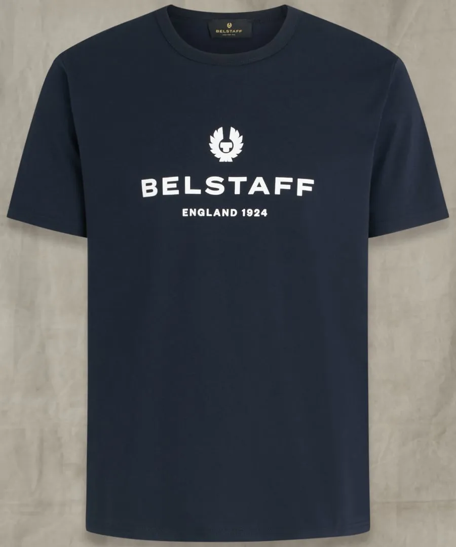 Belstaff 1924 T-shirt with print, dark blue