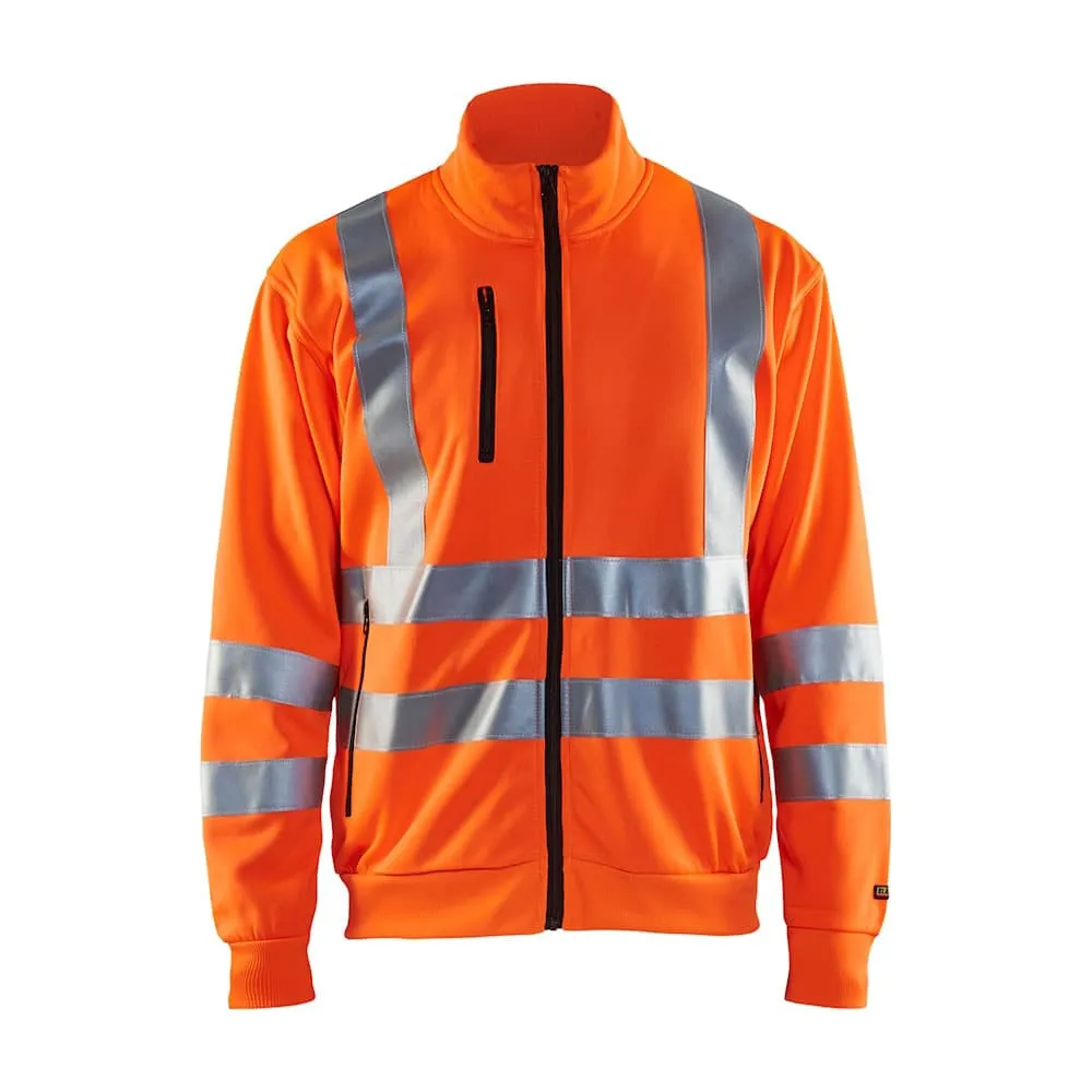 Blaklader 3358 Hi-Vis Full Zip Sweatshirt