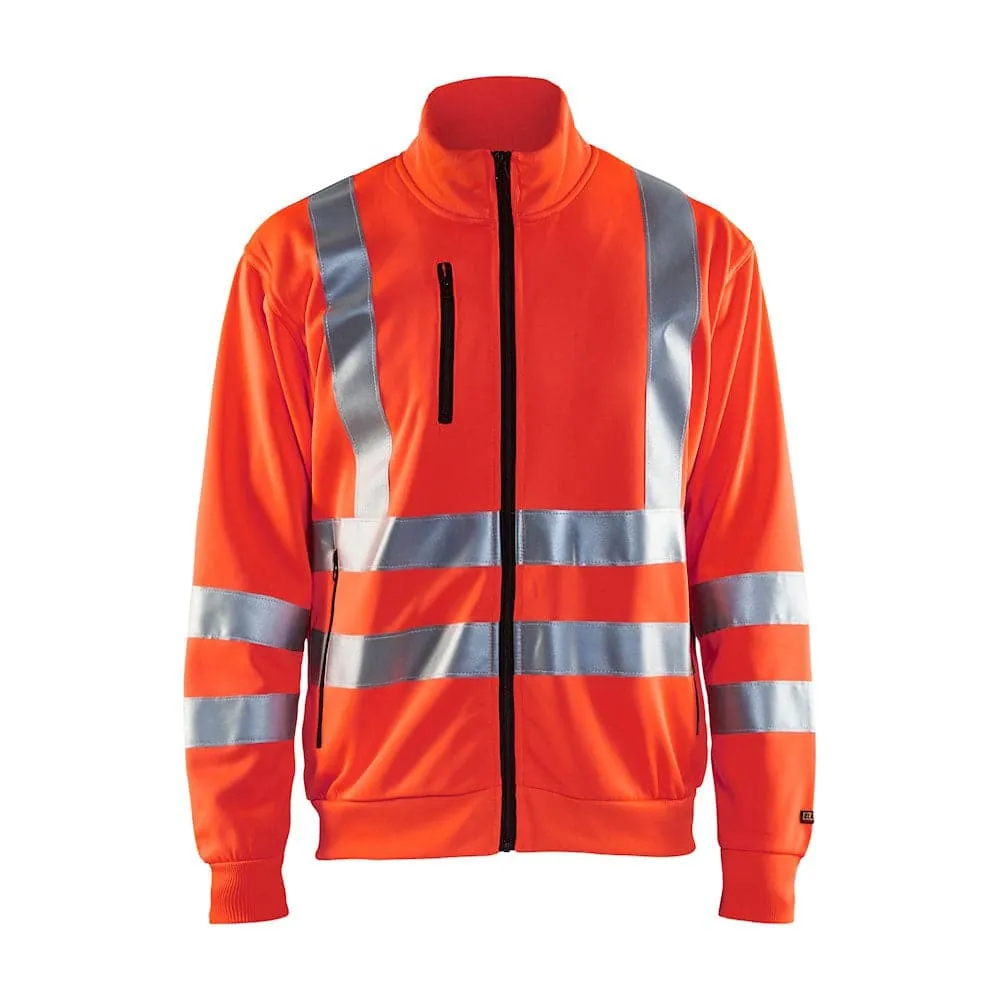 Blaklader 3358 Hi-Vis Full Zip Sweatshirt