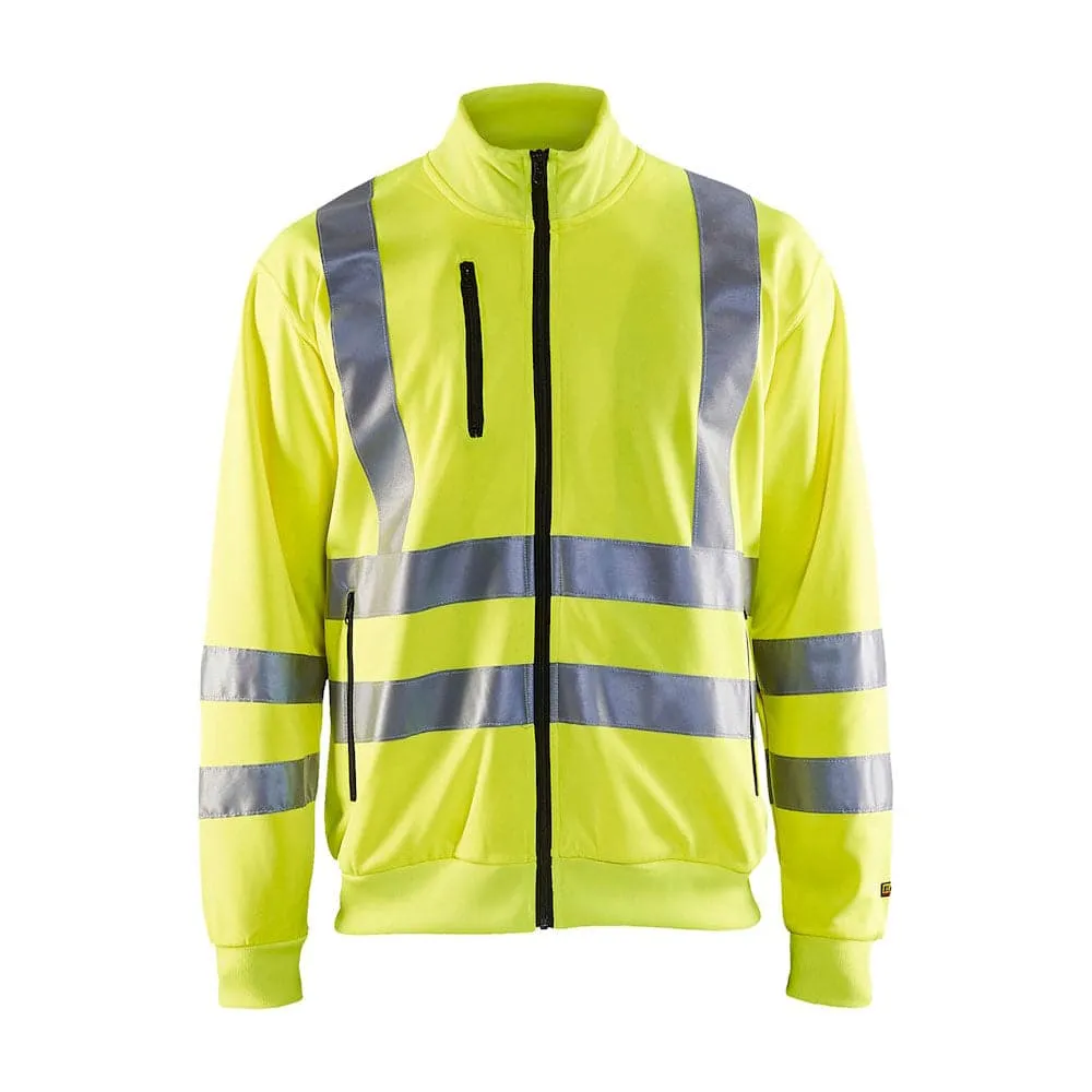 Blaklader 3358 Hi-Vis Full Zip Sweatshirt