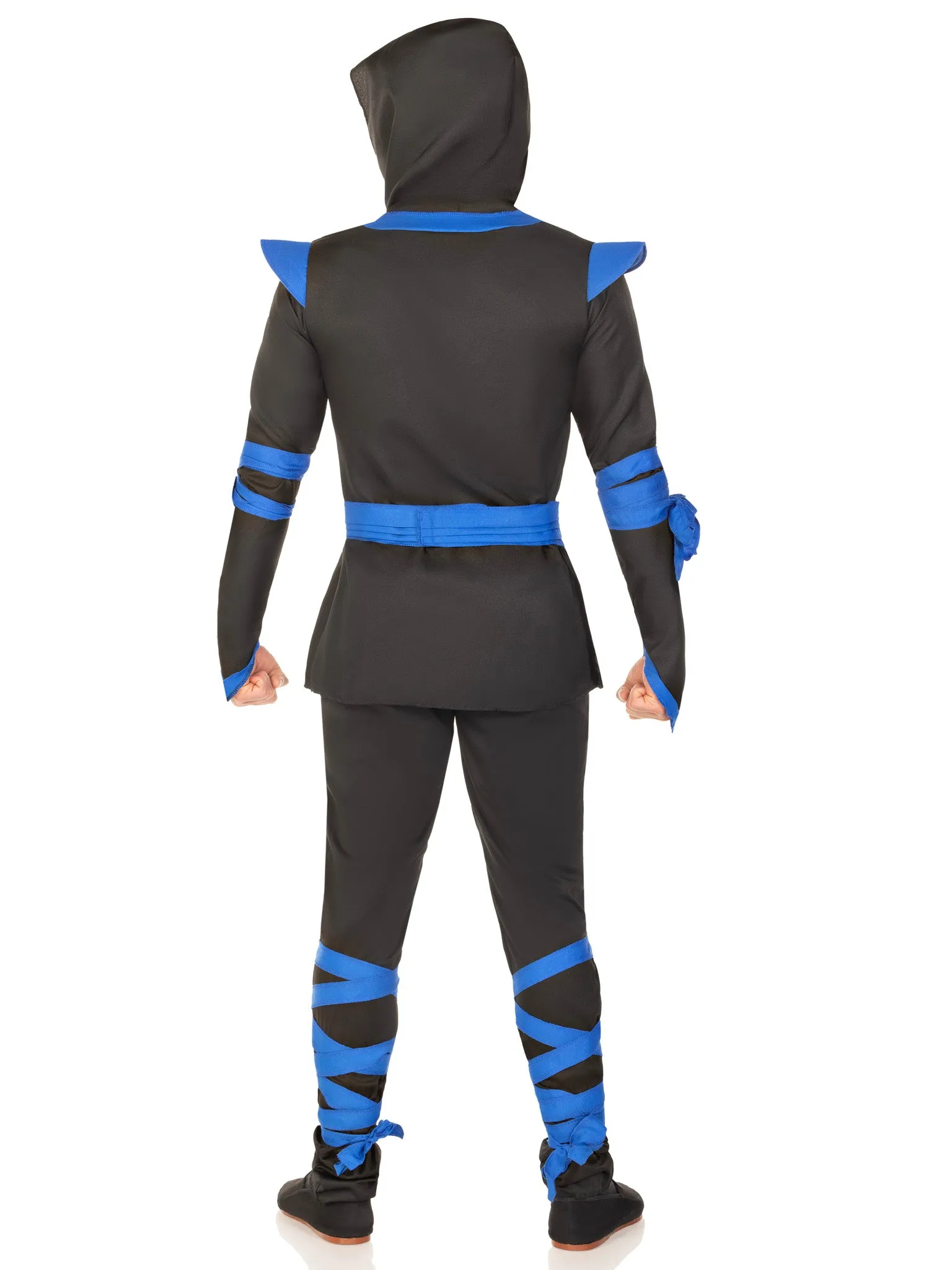 Blue Dragon Ninja Couple's Costume