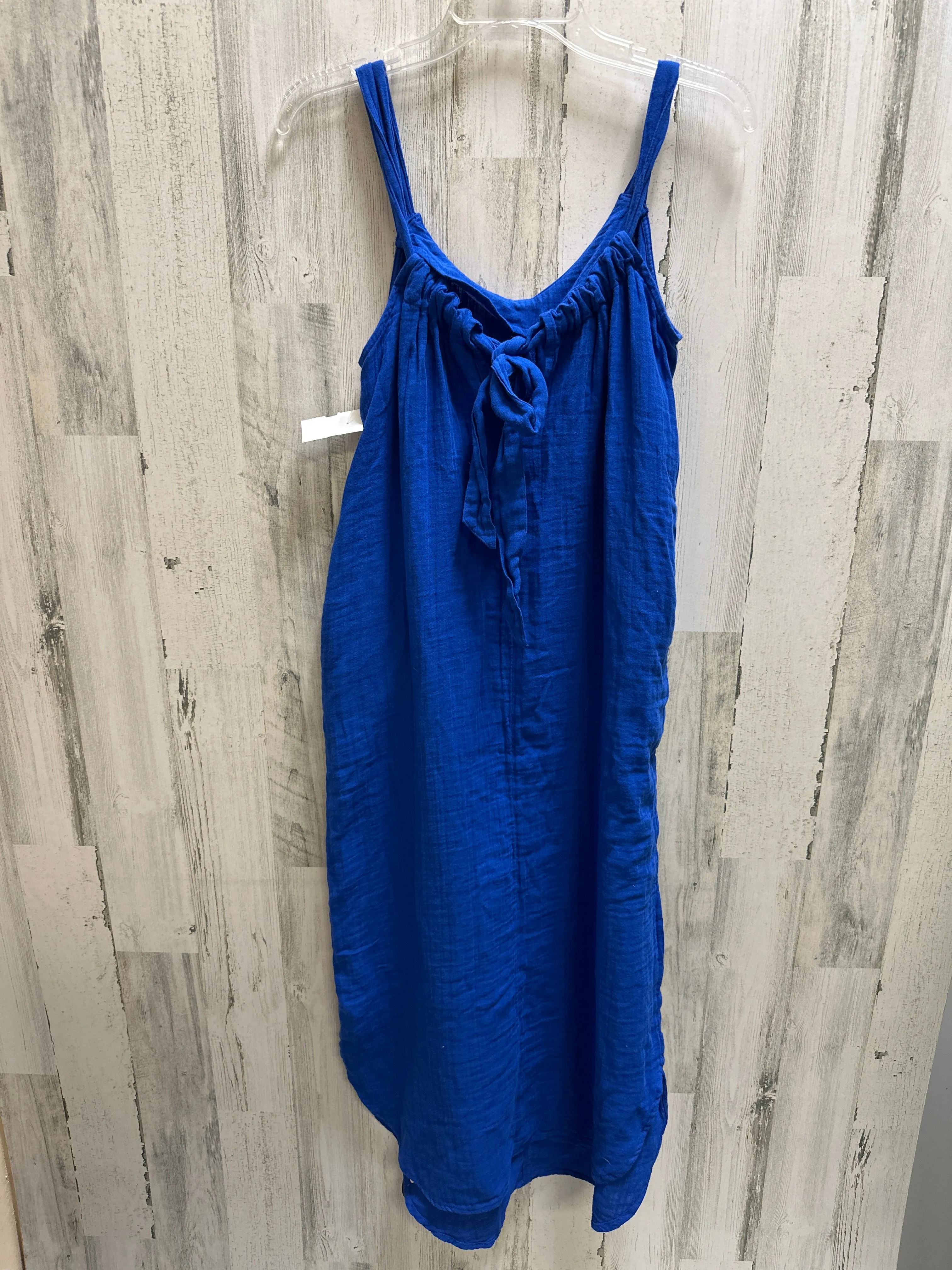 Blue Dress Casual Maxi Old Navy, Size Xs