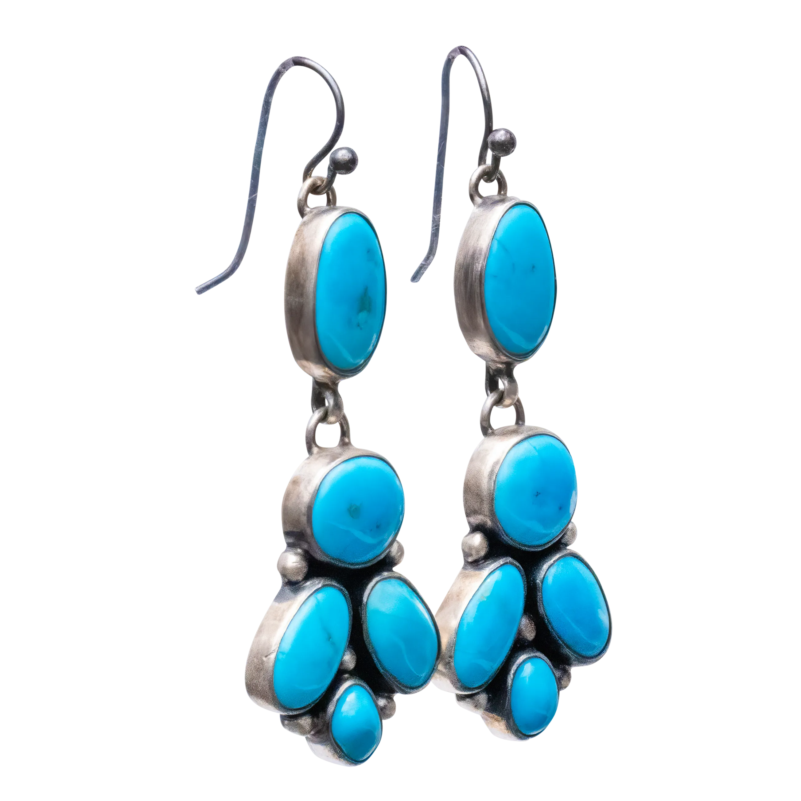 Blue Ridge Turquoise Earrings | Lowell Draper