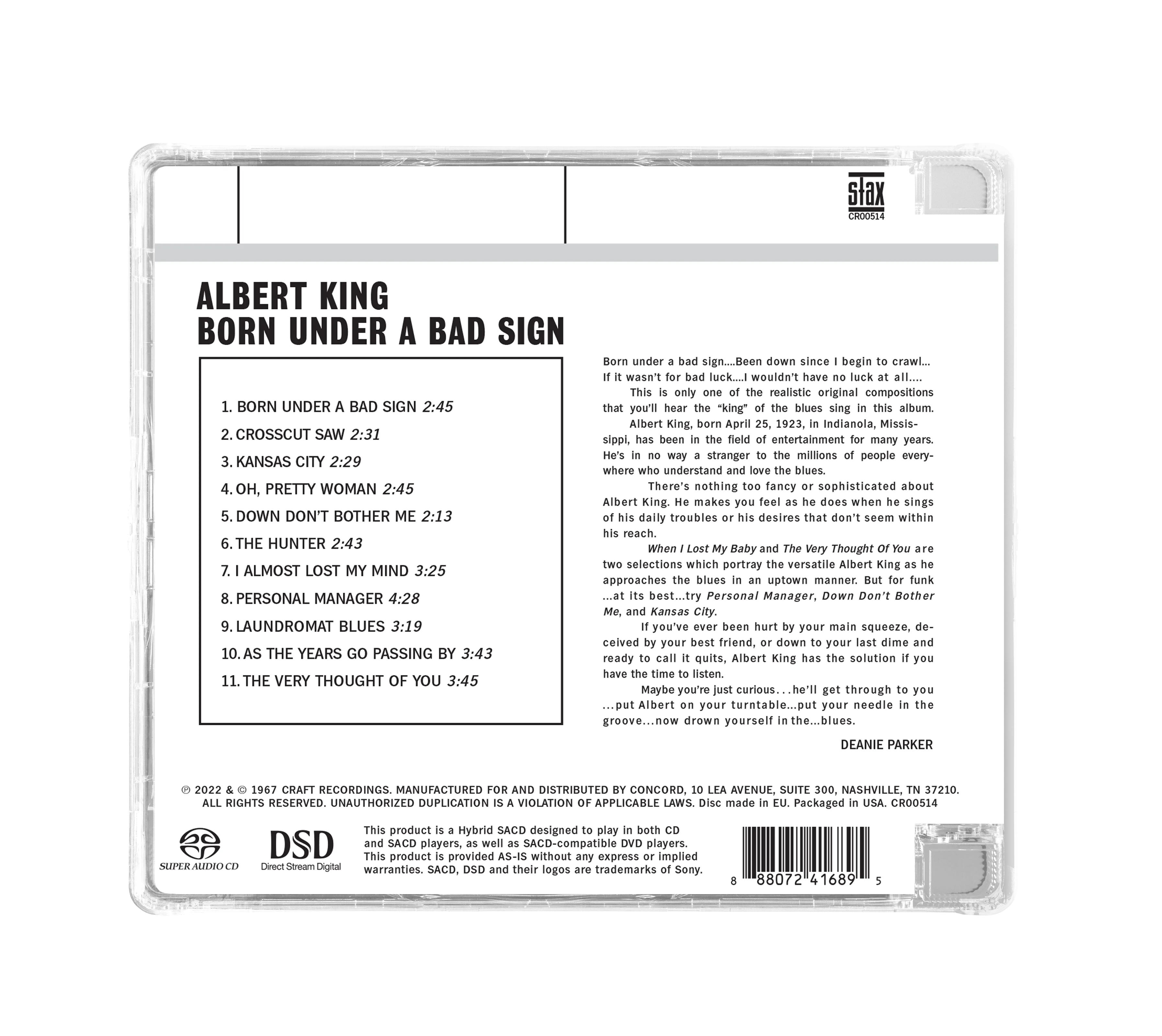 Born Under A Bad Sign (SACD)