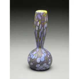 Bottle in Purple Handblown Glass Vase by Thomas Spake Studios