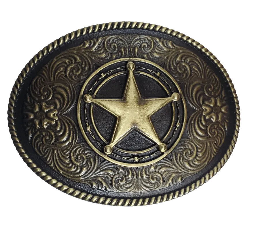 Bravo Star Belt Buckle