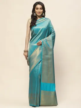 Brocade Zari Jaal Woven Handloom Saree