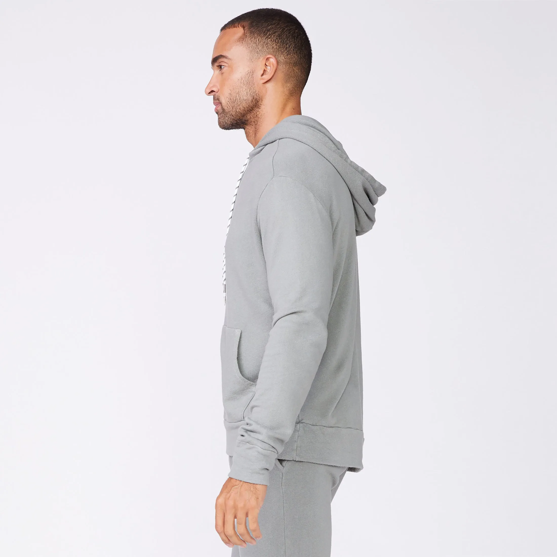 Bungee Cord Quarter Zip Hoody