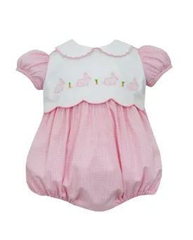 Bunnies Bubble | Pink (12M, 18M, 24M)