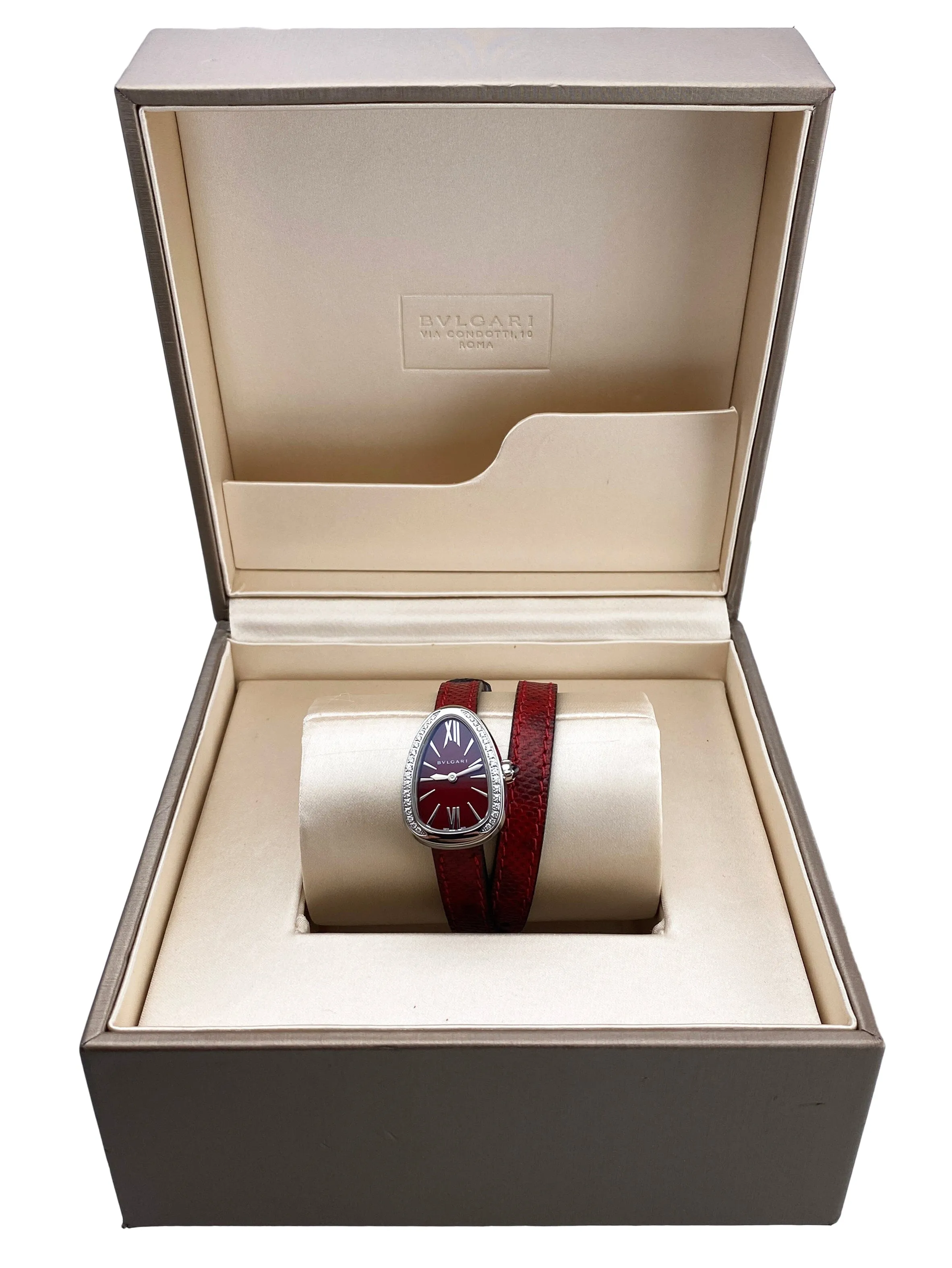 Bvlgari Serpenti 102780 Ladies Watch Box Papers