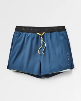 Byway Active Recycled Short - Dark Denim