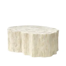 Camilla Fossilized Clam Coffee Table