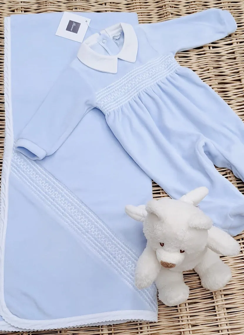 Chenille Sleepsuit Smock