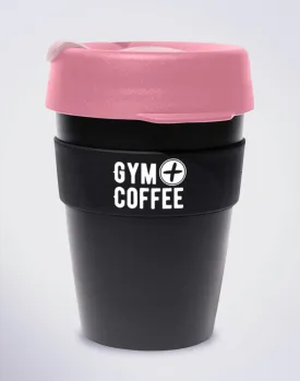 Classic Keepcup in Black / Pink lid