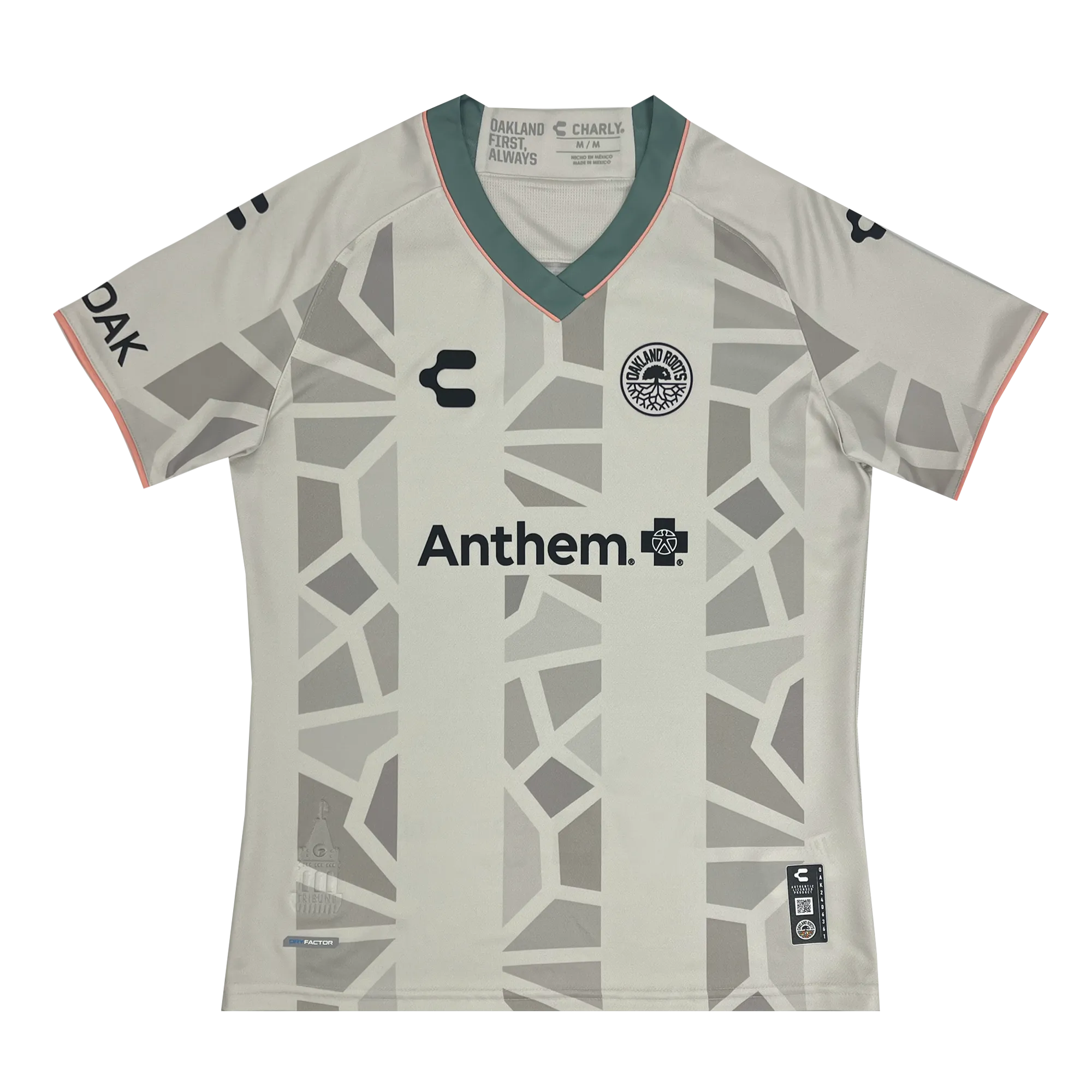 Custom Women's Oakland Roots SC Second Kit ft. Anthem Blue Cross