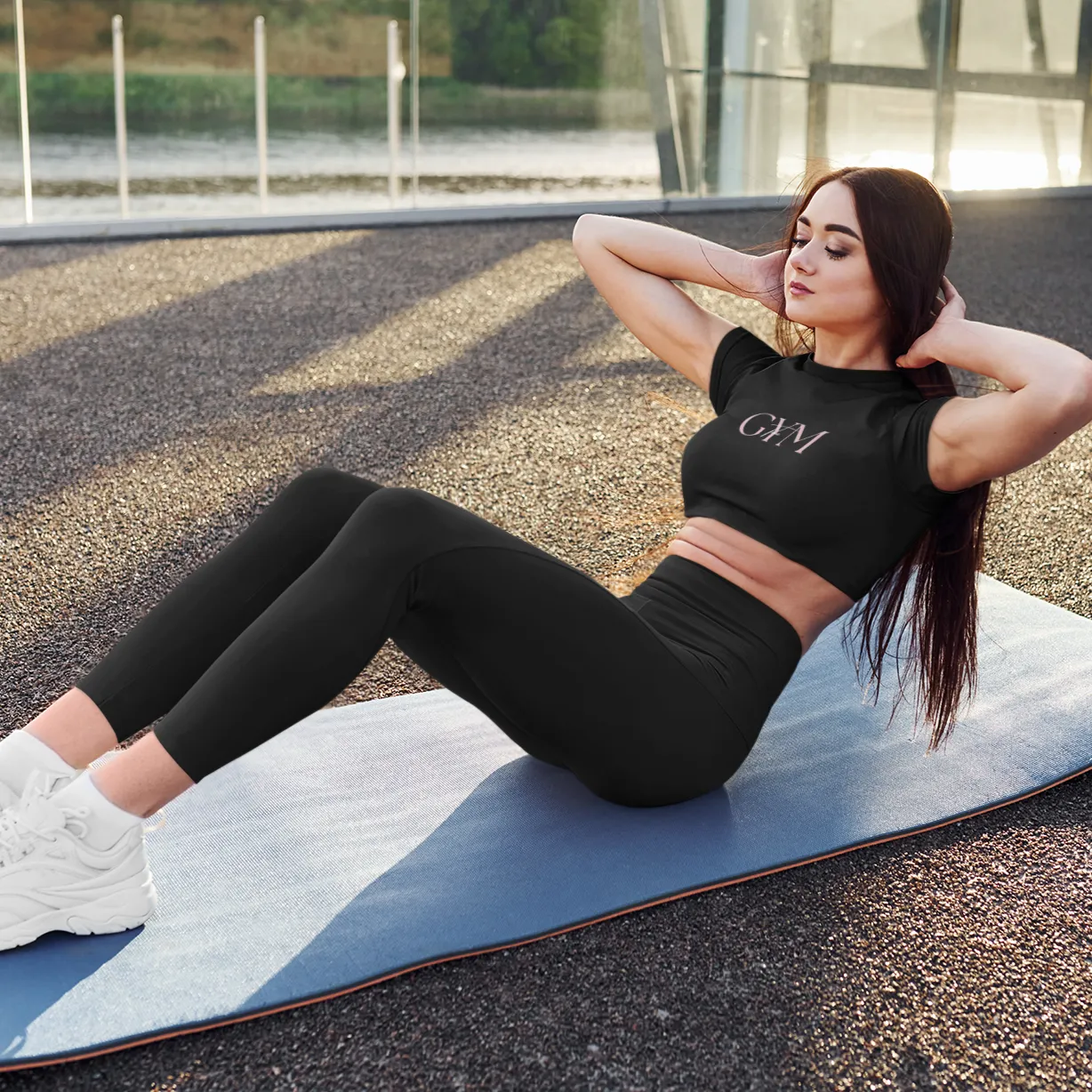 Damen Croptop | Gym Time