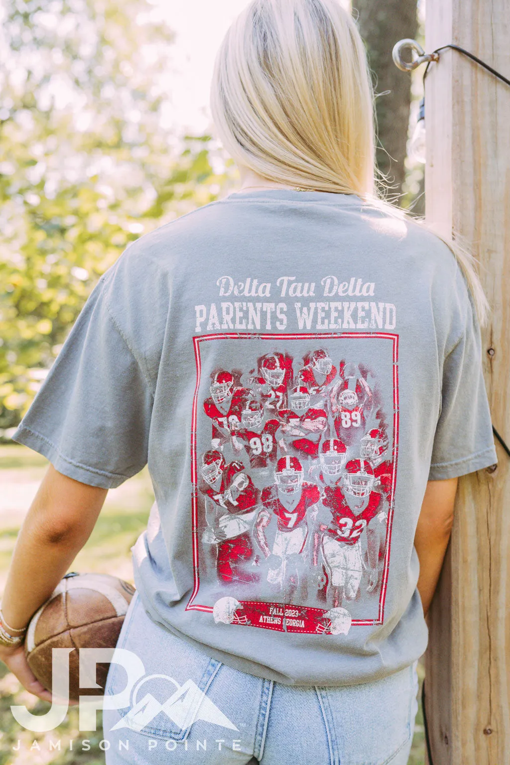 Delta Tau Delta Football Team Parents Weekend Shirt