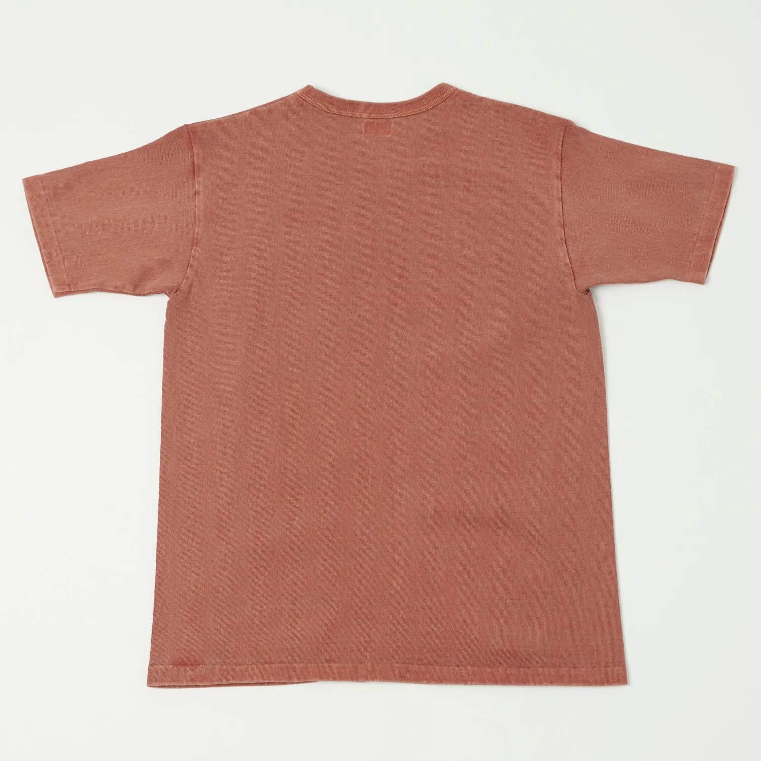 Dubbleworks Heavy Fabric Pigment Pocket Tee - Brick Red