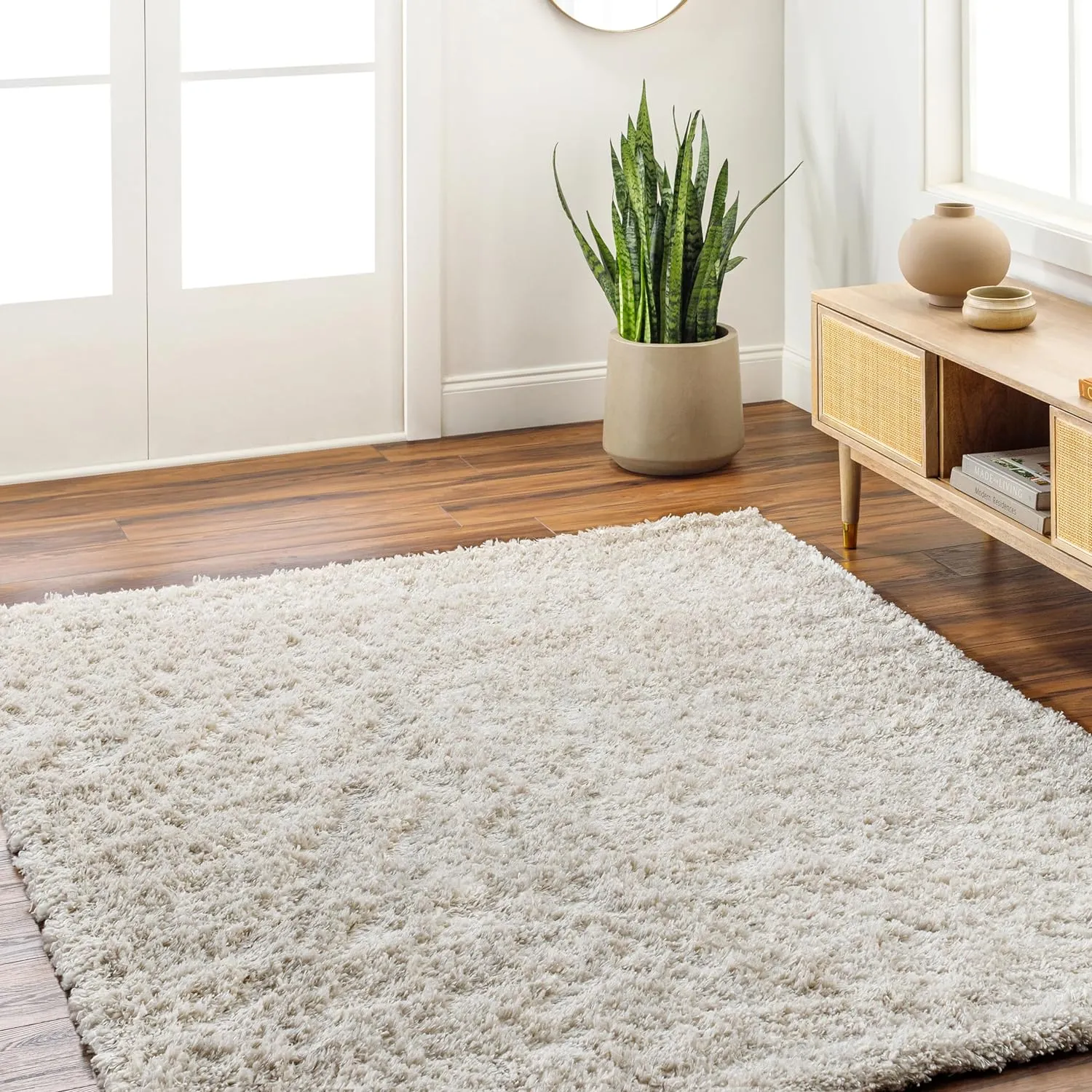 Elkriver Shag Area Rug Carpet for Living Room Bedroom or Kitchen