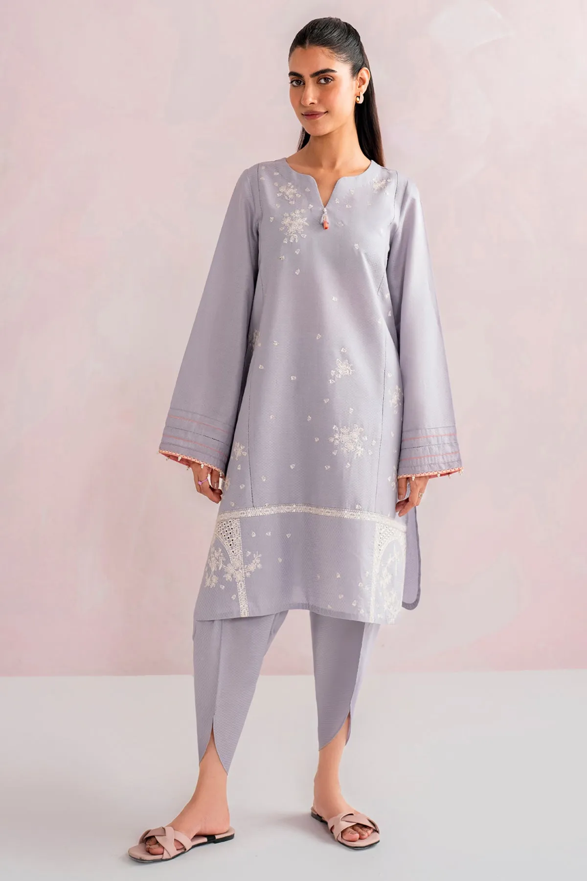 Embroidered Dobby Lawn USE - 9096