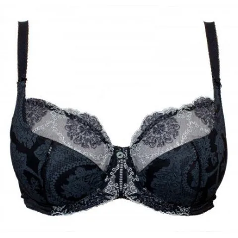 Empreinte Lilly Rose UW Balcony Bra Black