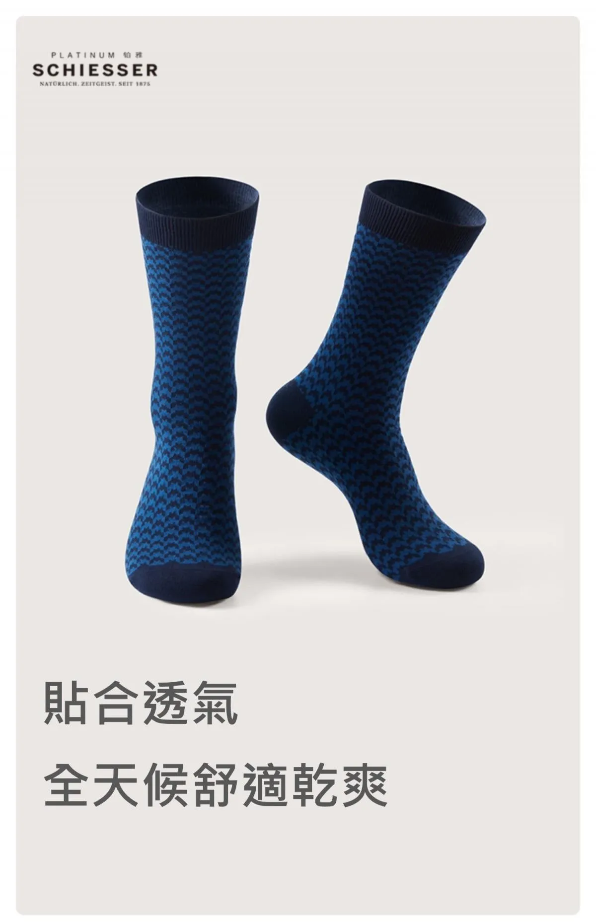 European Imported PLATINUM Men's Printed Socks