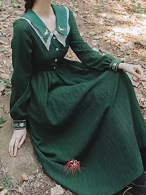 Forest Deer Dress