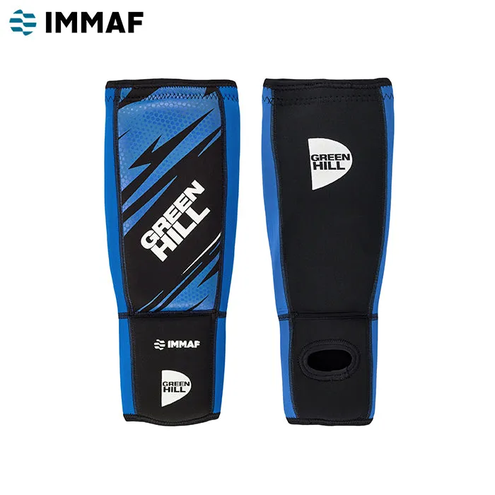 GREEN HILL SHIN INSTEP PAD IMMAF BLUE