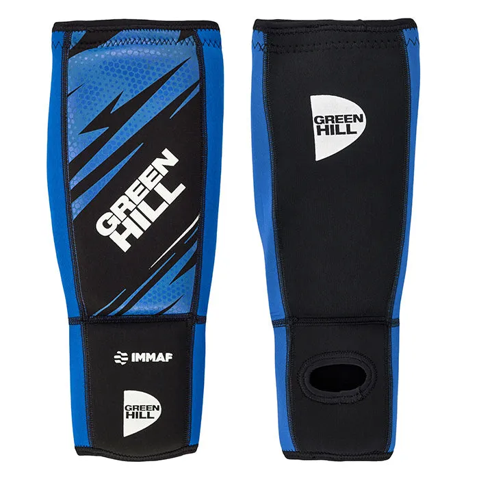 GREEN HILL SHIN INSTEP PAD IMMAF BLUE